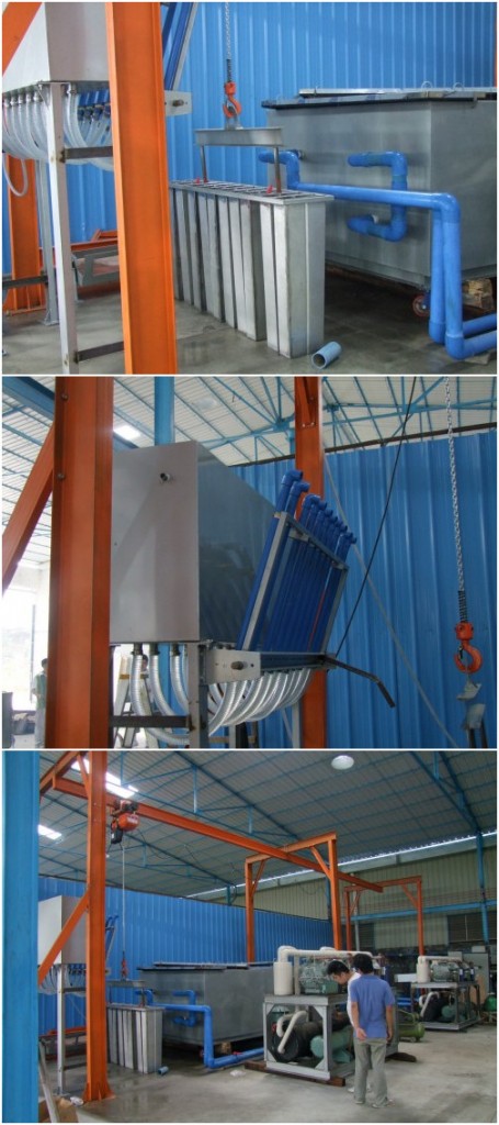 ice harvest system by AGICO ice harvest system for ice block machine
